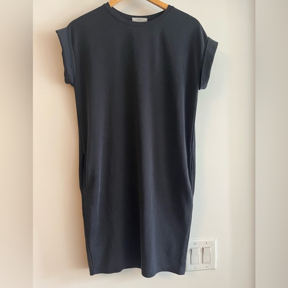 Black T Shirt Dress - Picture 1 of 6